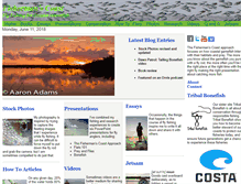 Tablet Screenshot of fishermanscoast.com